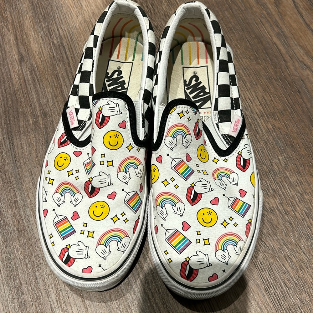Vans slip ons